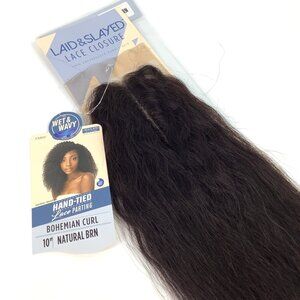 Outre Laid & Slayed Bohemian Curl Lace Closure 10" Natural BRN